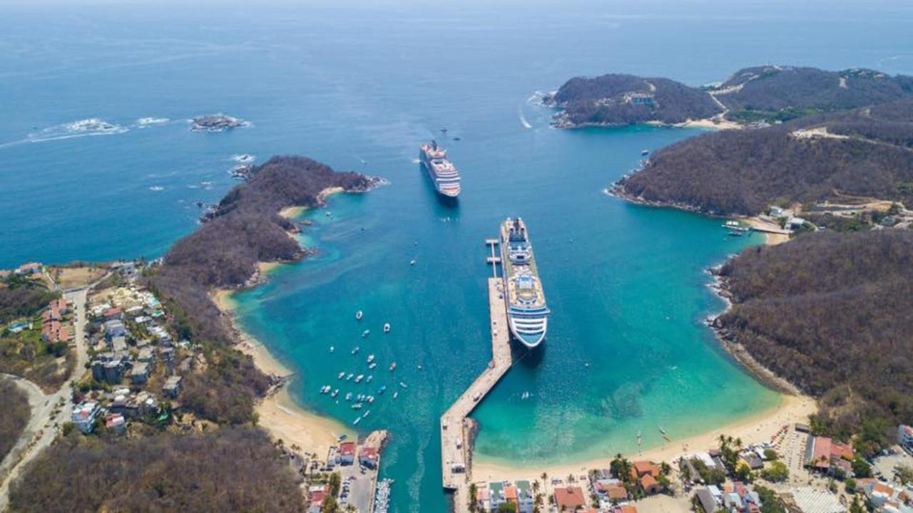 Hotel Huatulco Maxico Santa Cruz Huatulco Exteriör bild
