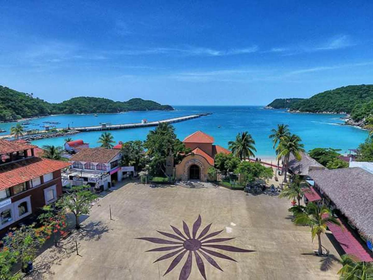 Hotel Huatulco Maxico Santa Cruz Huatulco Exteriör bild